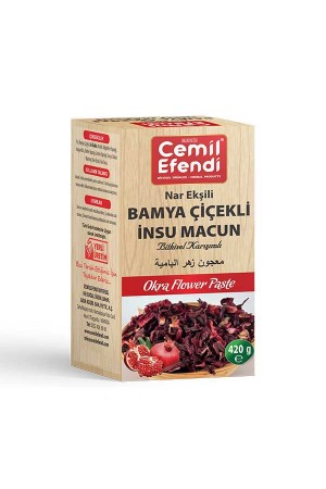Bamya Çiçekli İnsu Macun 420 Gr