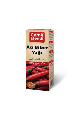 Kırmızı Acı Biber Yağı 50 ml